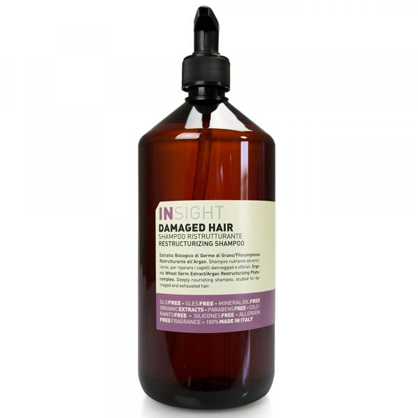 Insight DAMAGED HAIR restrukturierendes Shampoo 900 ml IDA013